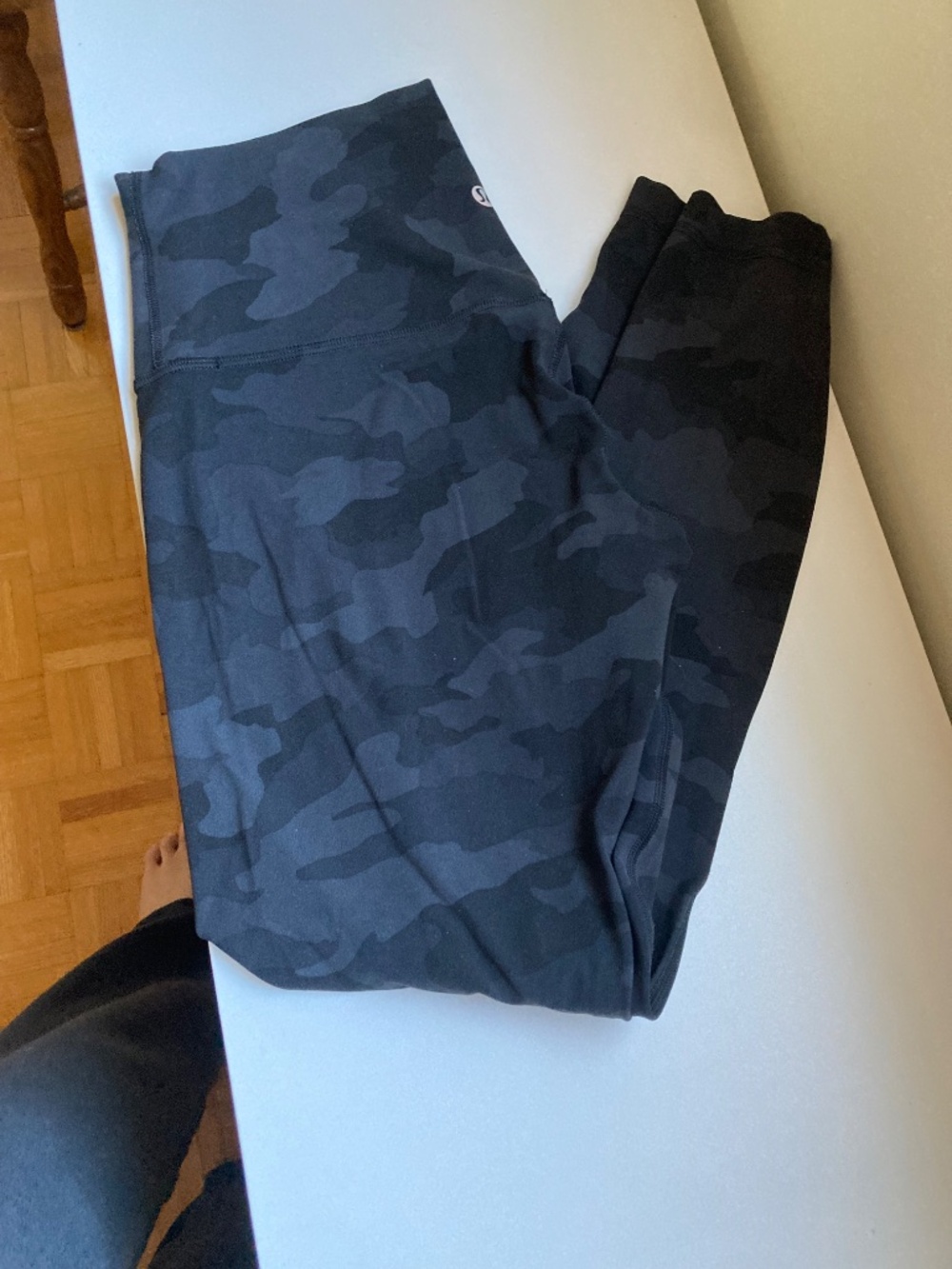 Lululemon Camo High Rise Crop Leggings